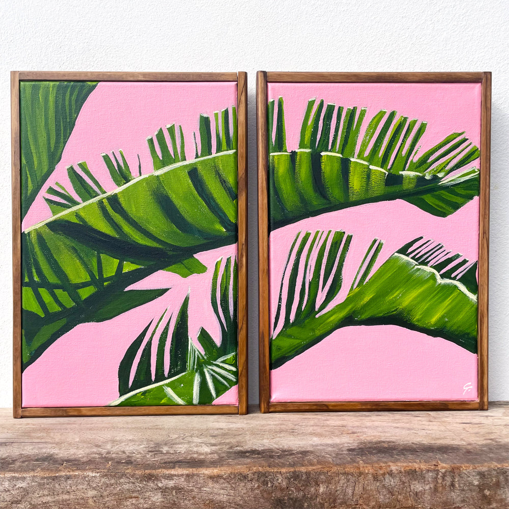 Travelers Palm - Diptych