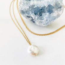 Load image into Gallery viewer, Organic Freshwater Pearl Necklaces - 18&quot; - 36&quot; Rope Chain
